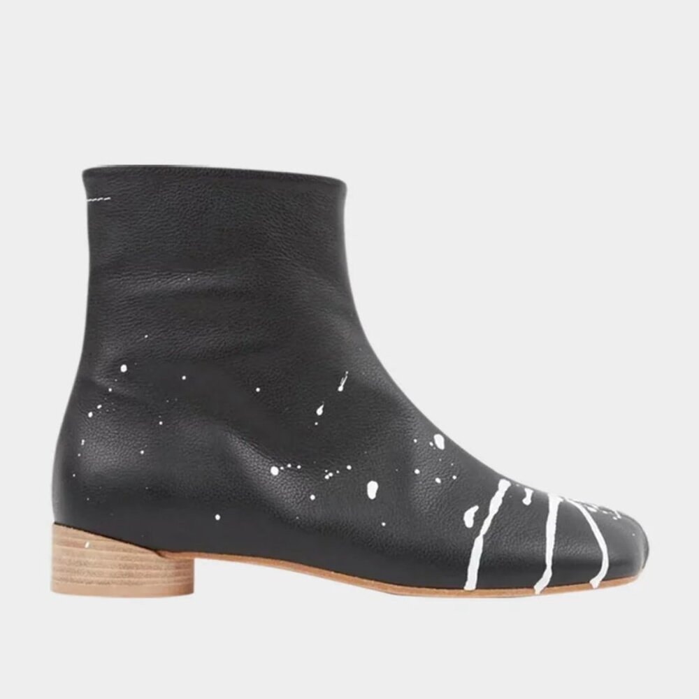 BNWT SS24 MM6 MAISON MARGIELA ANATOMIC ANKLE BOOTS 41 & 42
